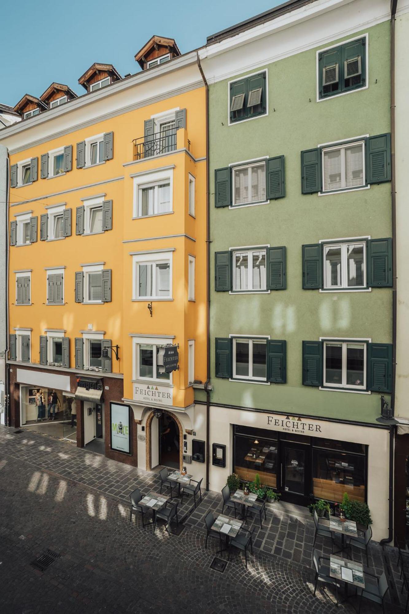 Feichter Hotel & Bistro Bolzano Exteriör bild