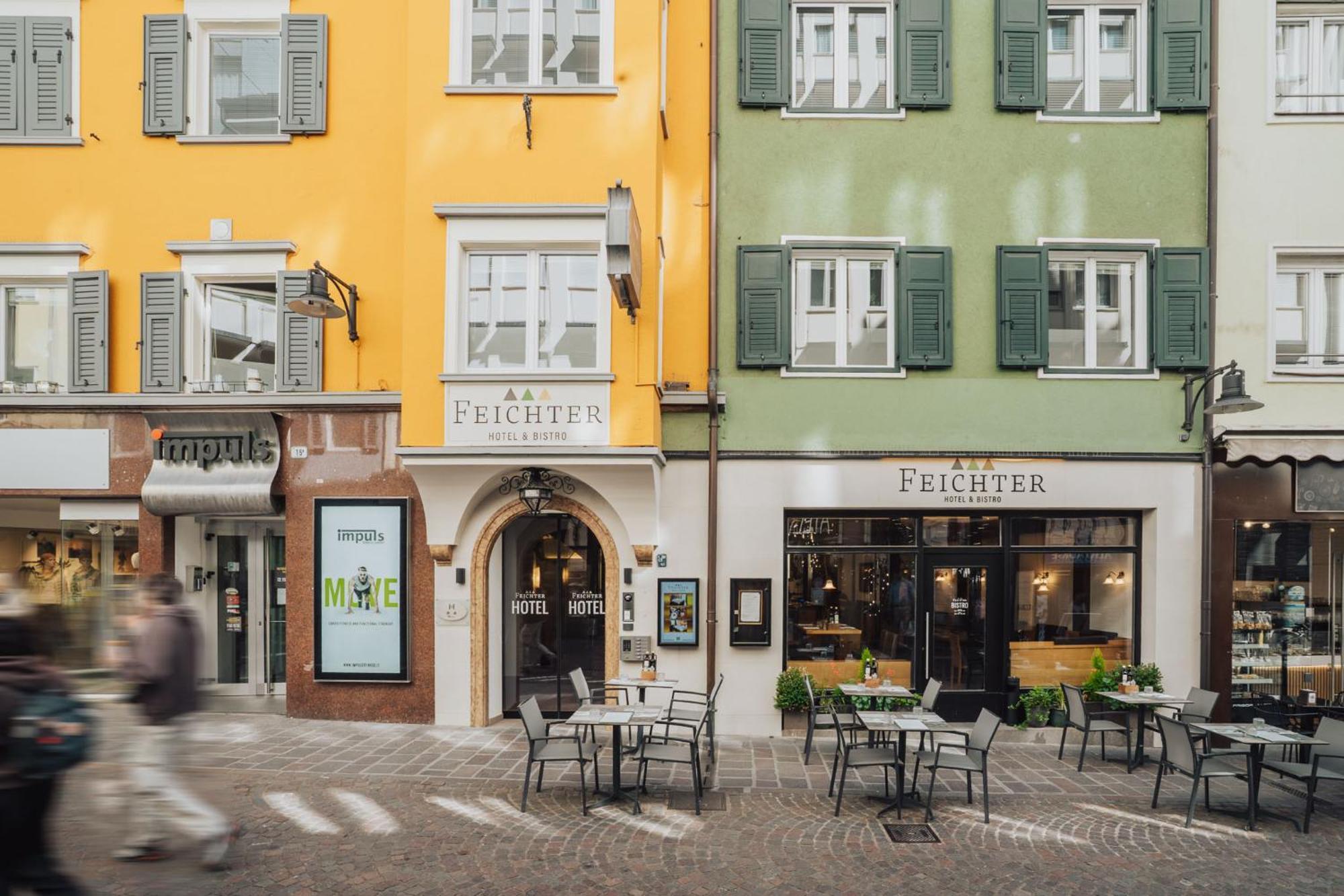 Feichter Hotel & Bistro Bolzano Exteriör bild